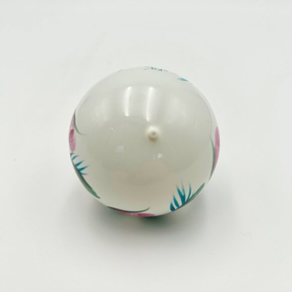 Artist-Signeed, Hand-Painted Glass Christmas Ornament | Made In Germany | Tulip - Picture 2 of 7